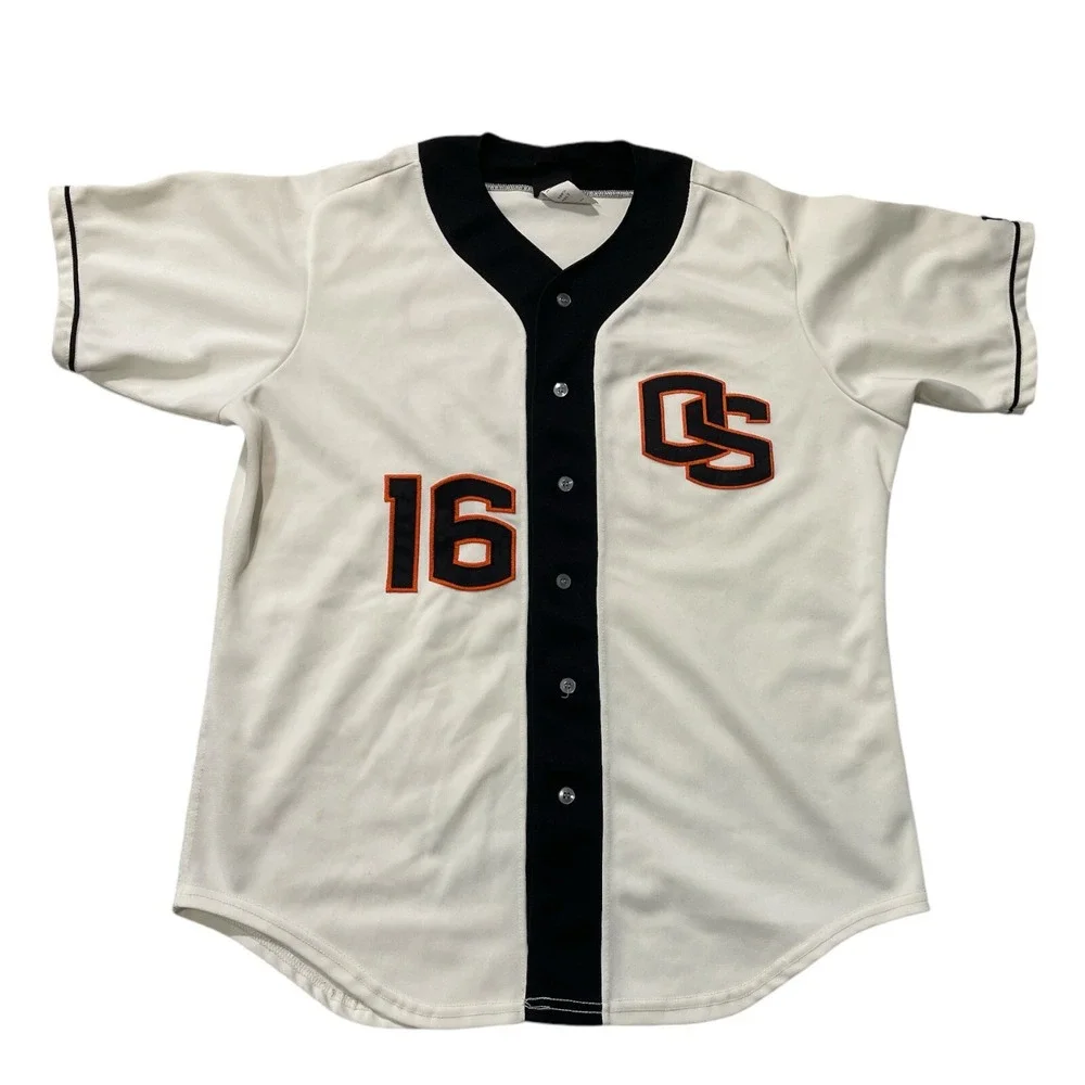 Wilson Oregon State Beavers 2007 Baseball Jersey 16 Kallen Gutridge Made In USA